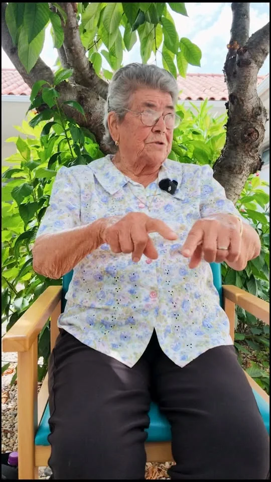 D. Lucinda numa conversa Terravoz