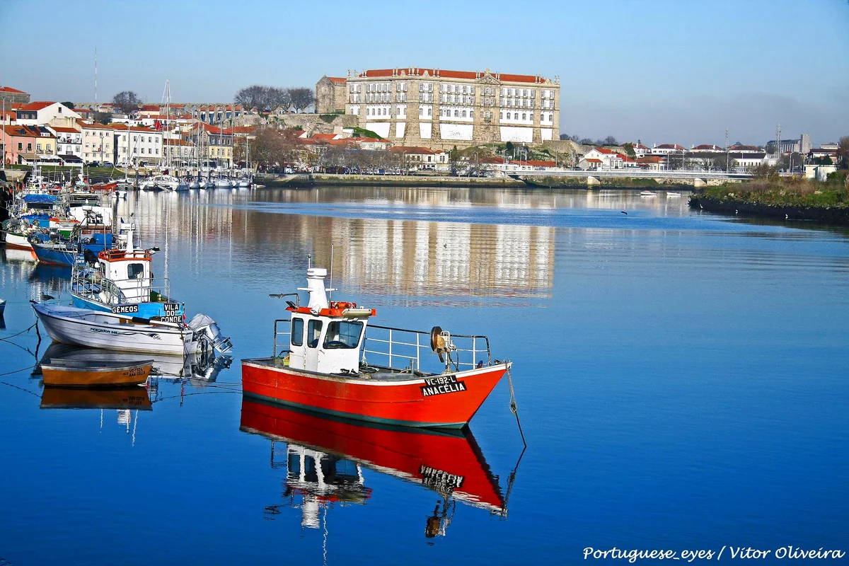 Rio Ave em Vila do Conde